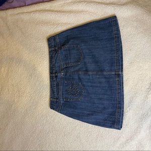 90’s denim skirt